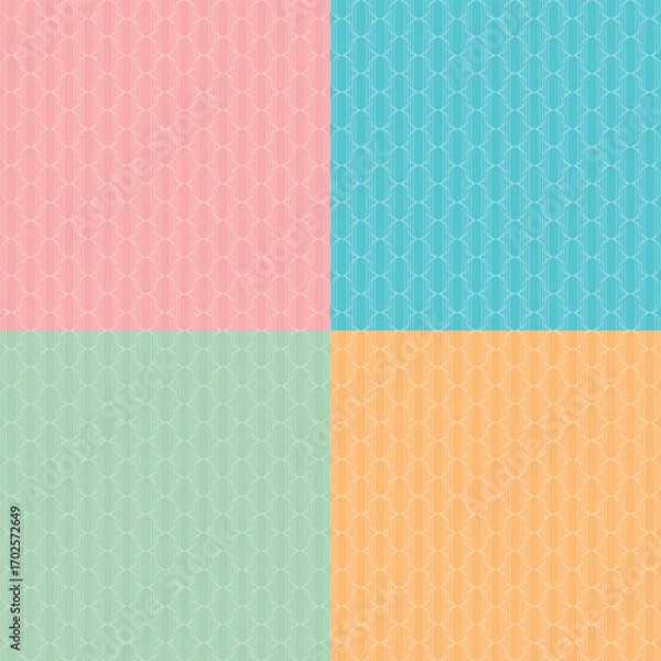 Fototapeta modern creative design pattern vector illustration geometric-pattern, seamless-pattern, abstract-pattern Artwork