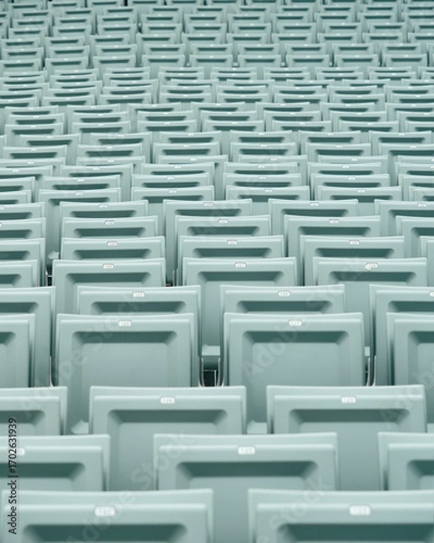 Obraz Sitzreihen einer Freiluftbühne