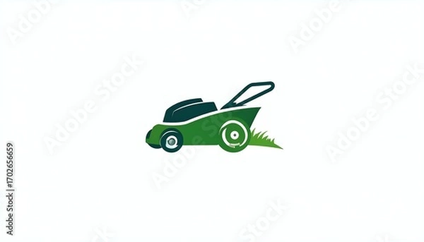 Obraz Lawn mower graphic