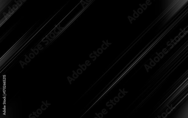 Fototapeta abstract black and silver are light gray with white the gradient is the surface with templates metal texture soft lines tech diagonal background black dark sleek clean modern.