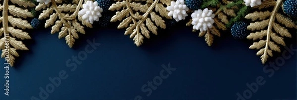 Fototapeta hanukkah postcard design, elegant hanukkah postcard template seamlessly incorporates traditional jewish symbols with modern design, dignified color scheme, and clean layout, reflecting a professional