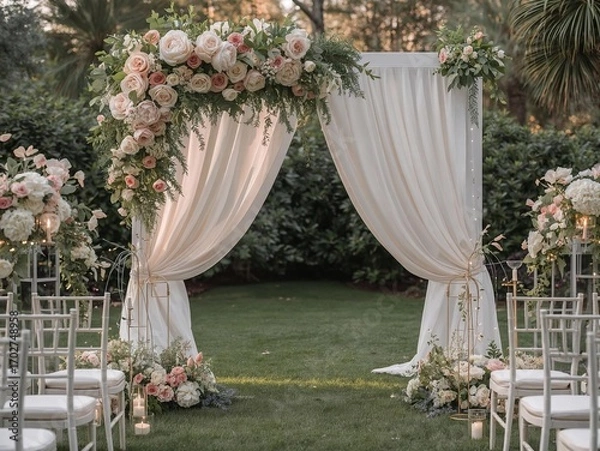 Obraz wedding photo zone