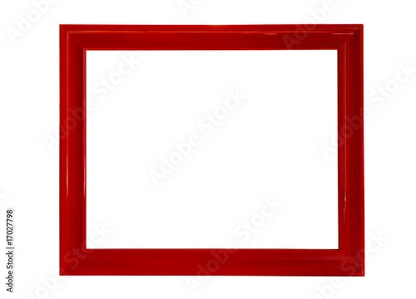 Fototapeta Red framework