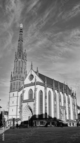Obraz The Cathedral of Saint Kilian in Wurzburg, Germany