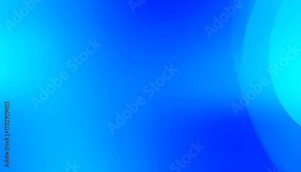 Fototapeta Abstract gradient of light blues and turquoise