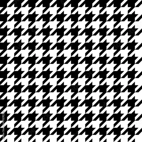 Fototapeta Houndstooth Pattern