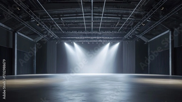 Obraz Empty modern hall