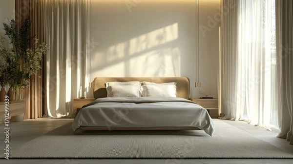 Obraz Bedroom interior design