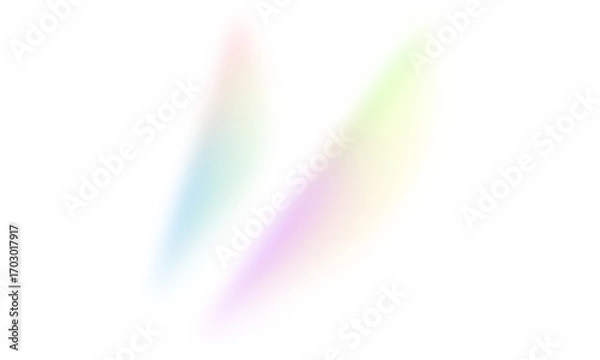 Fototapeta Pastel Color Brush Strokes Abstract, Soft Texture, Transparent Background