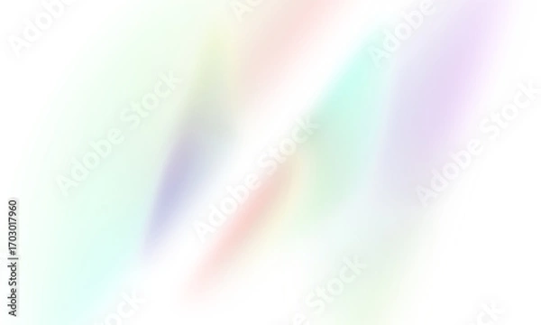 Fototapeta Abstract Light Leaks Effect, Pastel Colors Gradient, Transparent Background