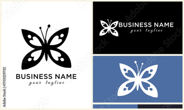 Obraz Butterfly Logo Variations. (1)