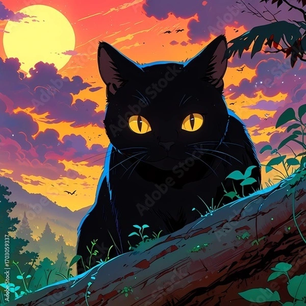 Obraz Halloween concept, October, AI