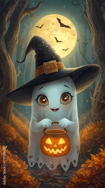 Obraz Halloween concept, October, AI