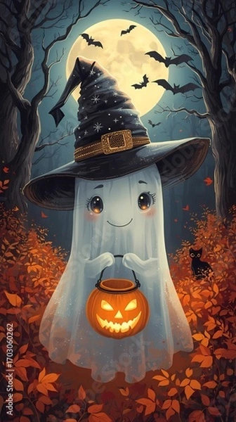 Obraz Halloween concept, October, AI