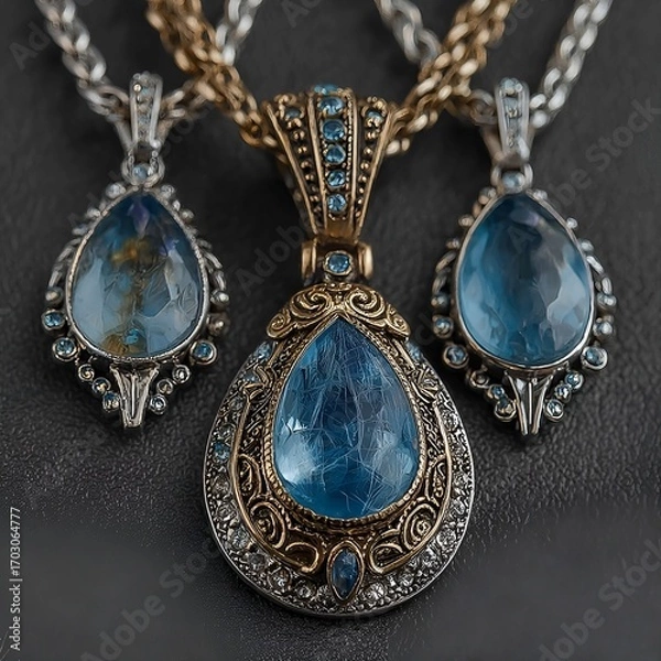 Obraz “Silver Threads and Sapphire Dreams”