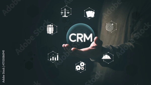 Fototapeta Efficient Human Resource Selection and Development with Modern Digital Technology for Objective Recruitment and Sustainable Business Growth