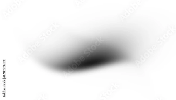 Fototapeta Smoke Cloud, Soft Texture, Gray Effect, Transparent Background