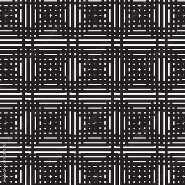 Fototapeta New line or circle line structure pattern design art.