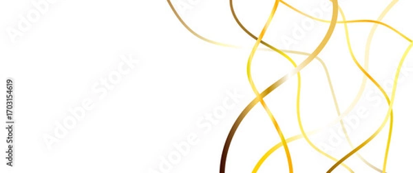 Fototapeta Vector colorful gradient background wave design fluid shape banner