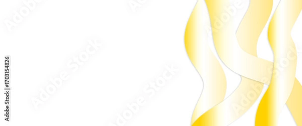 Fototapeta Vector colorful gradient background wave design fluid shape banner