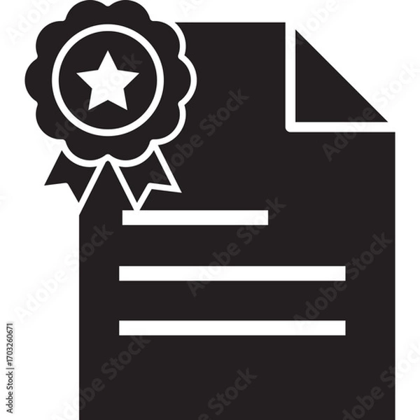 Fototapeta File, document icon