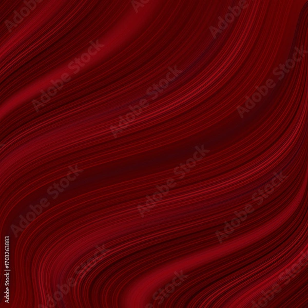 Fototapeta Abstract background for design with wavy red lines.