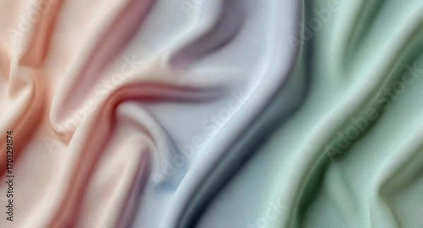 Fototapeta seamless pattern of soft cloth with gentle pastel colors