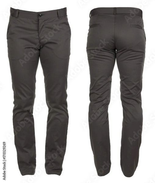 Fototapeta pants front and back