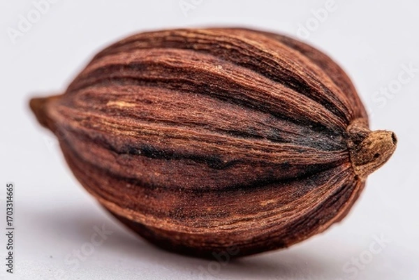 Fototapeta Close Up Macro Shot Of A Brown Spice Seed