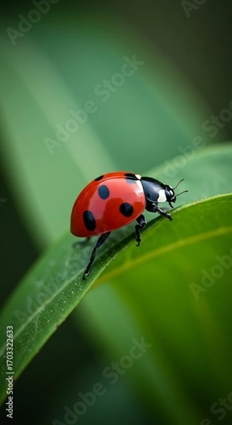 Obraz 緑葉の旅人