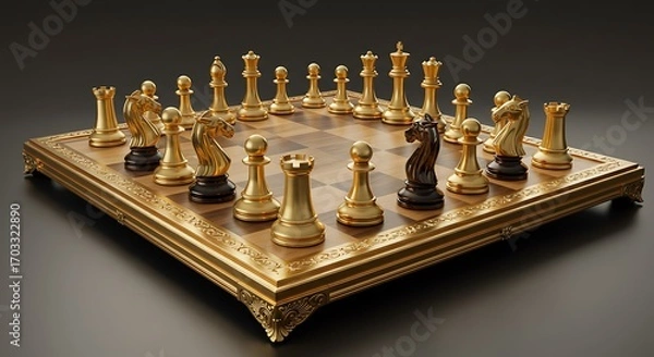 Obraz 黄金の静寂