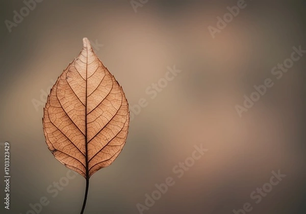 Obraz 枯葉の静寂