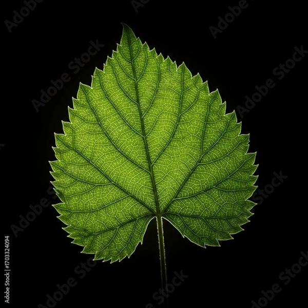 Obraz 闇夜に浮かぶ緑