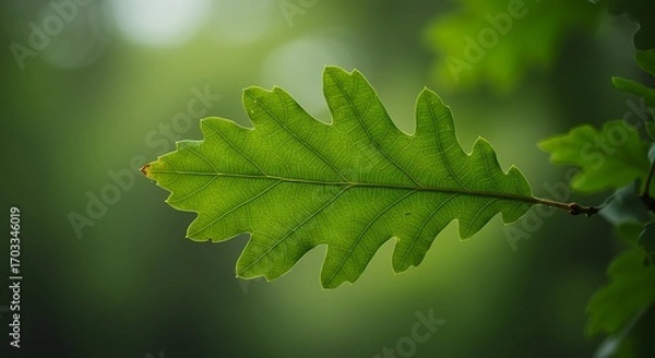 Obraz 緑葉のささやき