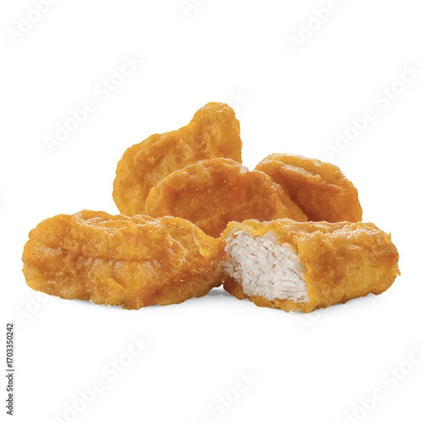 Obraz fried chicken nuggets