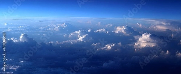 Fototapeta Above the Clouds at Dusk