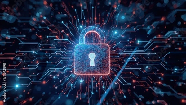 Fototapeta Antivirus software Computer data storage Security lighting Network Cybersecurity training Post Quantum Cryptography edr Locking hubs Combination lock Enterprise Smart contract Secops Breachlock Optoe