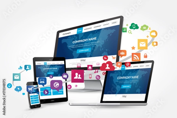 Fototapeta informatique