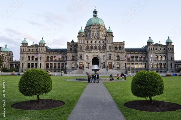 Obraz British Columbia Legislature, Victoria, Canada