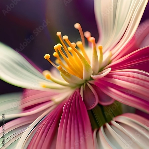 Obraz pink daisy flower