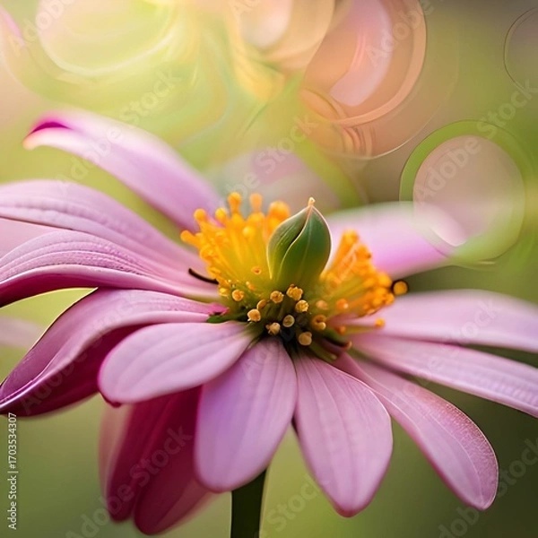 Obraz pink daisy flower