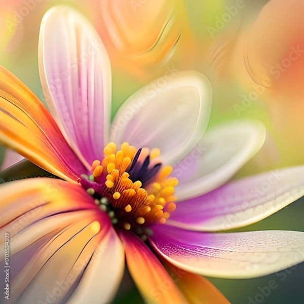 Obraz pink daisy flower