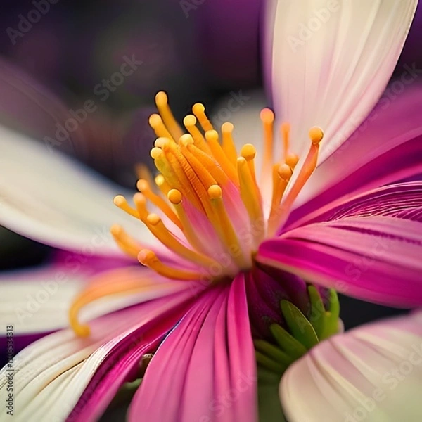 Obraz pink daisy flower
