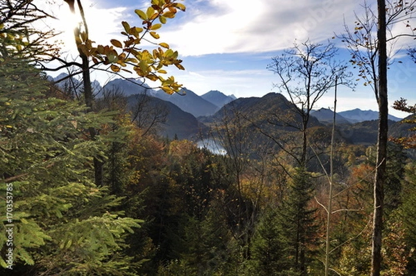 Obraz Landscape in Bavaria, Germany