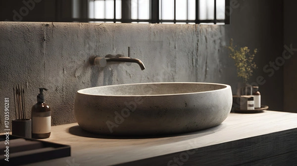 Obraz Minimal Bathroom Sink