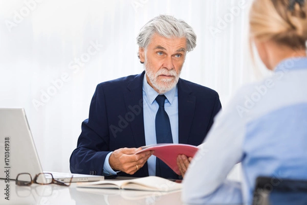 Obraz Bewerbungsgespräch