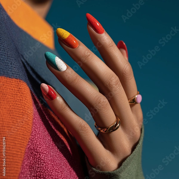 Fototapeta UÑAS ORIGINALES