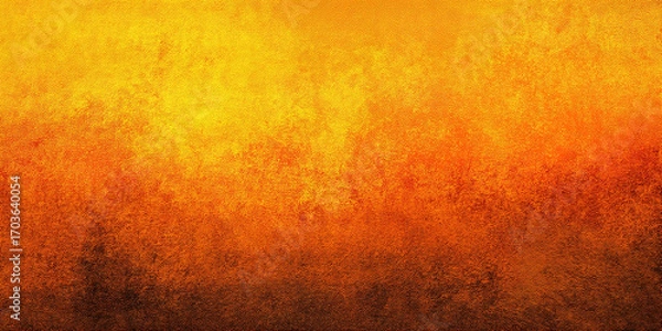 Fototapeta Burnt orange textured background with rich dark vignette