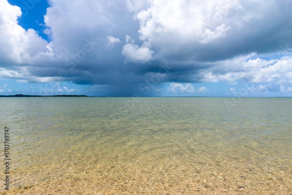 Obraz 由布島の景色、沖縄、8月