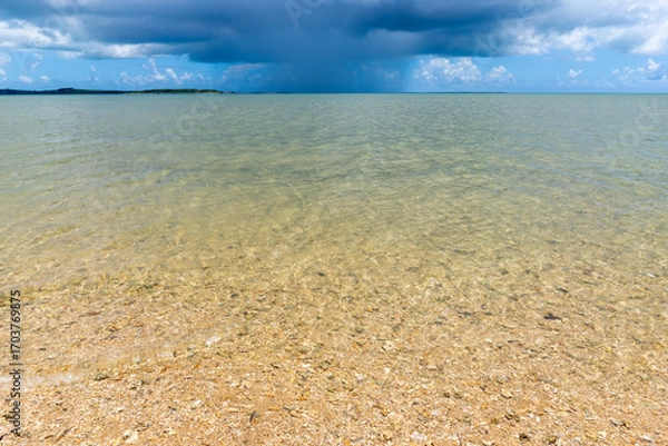 Obraz 由布島の景色、沖縄、8月